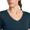 imageJockey Womens Activewear EVERACTIVE VNeck TeeOcean Sky