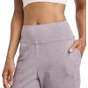 imageJockey Womens Loungewear Cotton Modal Foldover JoggerLilac Heather