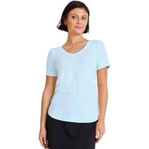 imageJockey Womens Activewear EVERACTIVE VNeck TeeEcho Blue