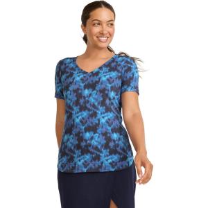 imageJockey Womens Activewear EVERACTIVE VNeck TeeEcho Depths