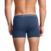 imageJockey Mens Underwear Organic Cotton Stretch 4quot Trunk  3 PackNocturne Cove