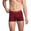imageJockey Mens Underwear Organic Cotton Stretch 4quot Trunk  3 PackTerracotta Bay