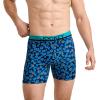 imageJockey Mens Underwear True Style 6quot Boxer Brief  3 PackBlooming FloralOcean SurfMystery Stripe