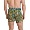 imageJockey Mens Underwear True Style 6quot Boxer Brief  3 PackBright TropicsBlackShoreline Stripe