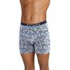 imageJockey Mens Underwear True Style 6quot Boxer Brief  3 PackFunky Marina FloralRed PearSoft Blue Fall Stripe