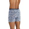 imageJockey Mens Underwear True Style 6quot Boxer Brief  3 PackFunky Marina FloralRed PearSoft Blue Fall Stripe