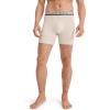 imageJockey Mens Underwear True Style 6quot Boxer Brief  3 PackGreyBeigeBlack Night