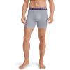 imageJockey Mens Underwear True Style 6quot Boxer Brief  3 PackHikerGrey DoveCapeline Stripe