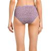 imageJockey Womens Underwear Organic Cotton Stretch Logo Hipster  3 PackPurple Haze Dot