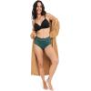 imageJockey Womens Underwear Worry Free Microfiber Moderate Absorbency BriefCactus Pine