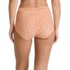 imageJockey Womens Underwear Worry Free Microfiber Moderate Absorbency BriefPeach Starlight