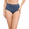 imageJockey Womens Underwear Worry Free Microfiber Moderate Absorbency BriefNocturne Blue
