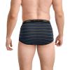 imageJockey Mens Underwear Briefs  Classic Full Rise Design Pack of 3  Authentic Mens Underwear for Comfort and QualityAutumn Stripe