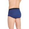 imageJockey Mens Underwear Briefs  Classic Full Rise Design Pack of 3  Authentic Mens Underwear for Comfort and QualityMajestic StripeMid GreyIntense Royal Blue