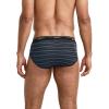imageJockey Mens Underwear Briefs  Classic Low Rise Design Pack of 3  Authentic Mens Underwear for Comfort and QualityAutumn Stripe