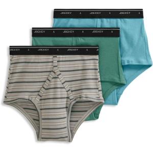 imageJockey Mens Underwear Briefs  Classic Full Rise Design Pack of 3  Authentic Mens Underwear for Comfort and QualityTrusty Cove