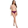 imageJockey Womens Underwear Seamfree Comfort Waist HiCutVintage Plum