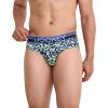 imageJockey Mens Underwear Infinite Cool Microfiber Stretch Brief  3 PackStumbling StencilsTrue NavyFuture Dusk