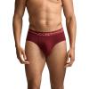 imageJockey Mens Underwear Organic Cotton Stretch Brief  3 PackTerracotta Bay