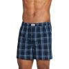 imageJockey Mens Underwear 100 Cotton Woven 5quot BoxerBrisk Plaid