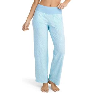 imageJockey Womens Loungewear Cotton Modal PantBlue Melody Dot