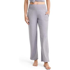 imageJockey Womens Loungewear Cotton Modal PantLilac Heather