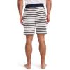 imageJockey Mens Loungewear Cotton Blend Fleece 85quot ShortSeriously Stripe
