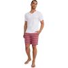 imageJockey Mens Loungewear Cotton Blend Fleece 85quot ShortSingle Stripe