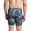 imageJockey Mens Underwear Infinite Cool Microfiber Stretch 8quot Long Leg Boxer Brief  3 PackNocturne Marble