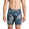 imageJockey Mens Underwear Infinite Cool Microfiber Stretch 8quot Long Leg Boxer Brief  3 PackNocturne Marble