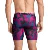 imageJockey Mens Underwear Infinite Cool Microfiber Stretch 8quot Long Leg Boxer Brief  3 PackPlum Marble
