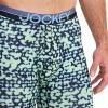 imageJockey Mens Underwear Infinite Cool Microfiber Stretch 8quot Long Leg Boxer Brief  3 PackStumbling StencilsTrue NavyFuture Dusk