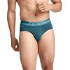 imageJockey Mens Underwear Infinite Cool Microfiber Stretch Brief  3 PackMidnight Cove