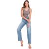imageJockey Womens Performance 100 Cotton Rib TankTwilight Sands Heather