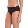 imageJockey Womens Underwear Organic Cotton Stretch Logo Hipster  3 PackDark Plain Assortment