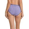 imageJockey Womens Underwear Organic Cotton Stretch Logo Hipster  3 PackPurple PhantomViolet VeilFuture Dusk