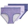 imageJockey Womens Underwear Organic Cotton Stretch Logo Hipster  3 PackPurple PhantomViolet VeilFuture Dusk