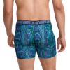 imageJockey Mens Underwear Active Microfiber 5quot Boxer Brief  3 PackFuture DuskDark PsychedelicOcean Sky