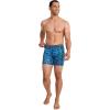 imageJockey Mens Underwear Active Microfiber 5quot Boxer Brief  3 PackFuture DuskDark PsychedelicOcean Sky