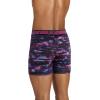 imageJockey Mens Underwear Active Microfiber 5quot Boxer Brief  3 PackGrey DoveSmoky StripeBlack