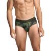 imageJockey Mens Underwear Active Microfiber Brief  3 PackBlack Spruce