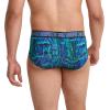imageJockey Mens Underwear Active Microfiber Brief  3 PackFuture DuskDark PsychedelicOcean Sky