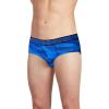 imageJockey Mens Underwear Active Microfiber Brief  3 PackMajestic BlueOceanic CamoOutrageous Blue