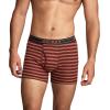 imageJockey Mens Underwear Lightweight Cotton Blend 5quot Boxer Brief  4 PackAshberry
