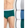 imageJockey Mens Underwear Pouch Brief  3 PackLake Blue Teal Grey Stargazer