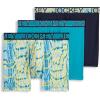 imageJockey Mens Underwear Active Microfiber 5quot Boxer Brief  3 PackBlue