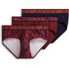 imageJockey Mens Underwear Active Microfiber Brief  3 PackTransient Berry