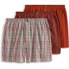 imageJockey Mens Underwear Classics Full Cut 5quot Boxer  3 PackCozy Autumn