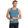 imageJockey Mens Undershirt 100 Cotton Tall Man AShirt Tank  3 PackCurious TealCoastlineNocturne Blue