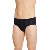 imageJockey Mens Underwear Mens Elance Microfiber Low Rise Brief  2 PackBlack
